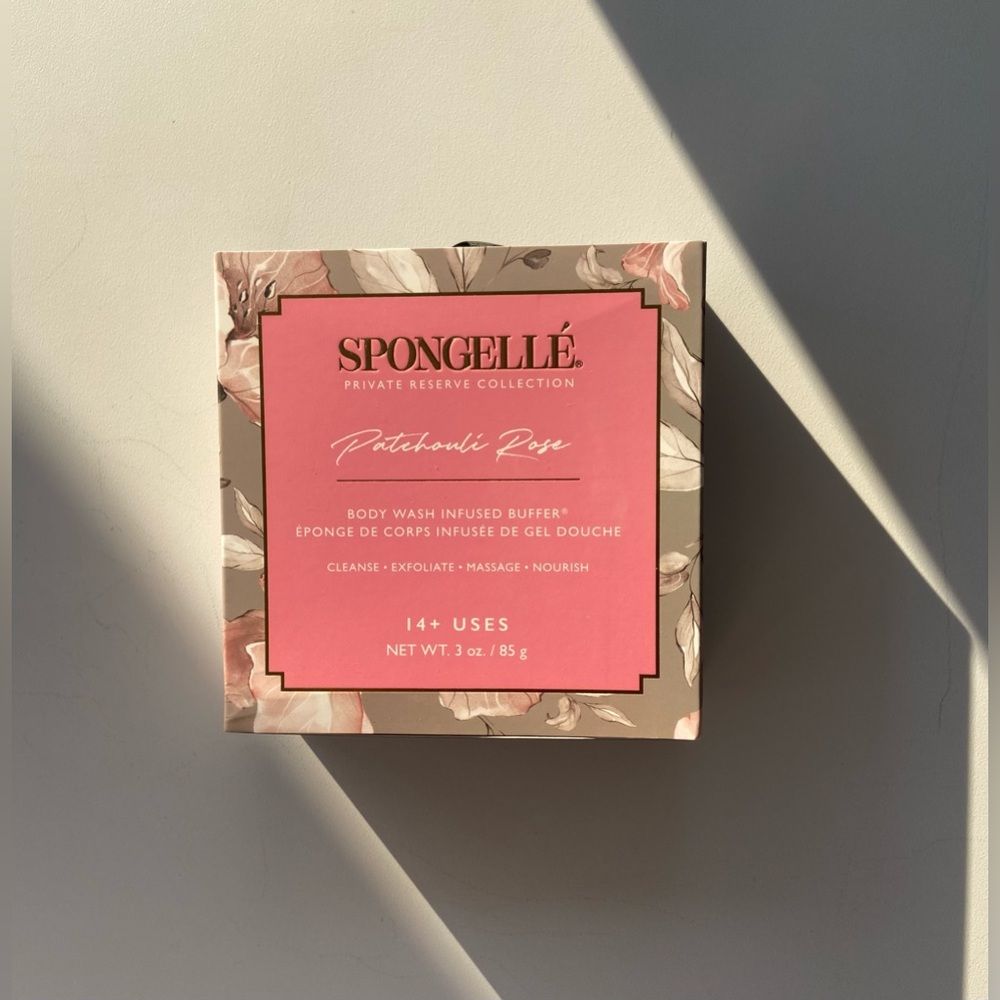 SPONGELLE, Luxurious Body Buffer, Infused Body Wash, Body Buffer Patchouli Rose - Picture 3 of 6